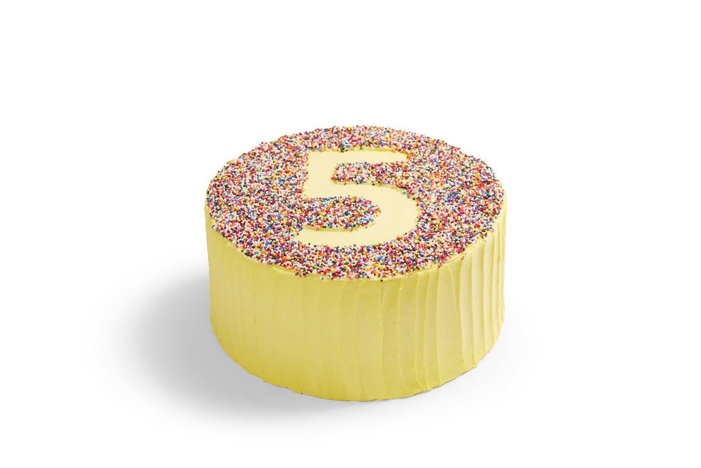Chocolate Number Party Cake