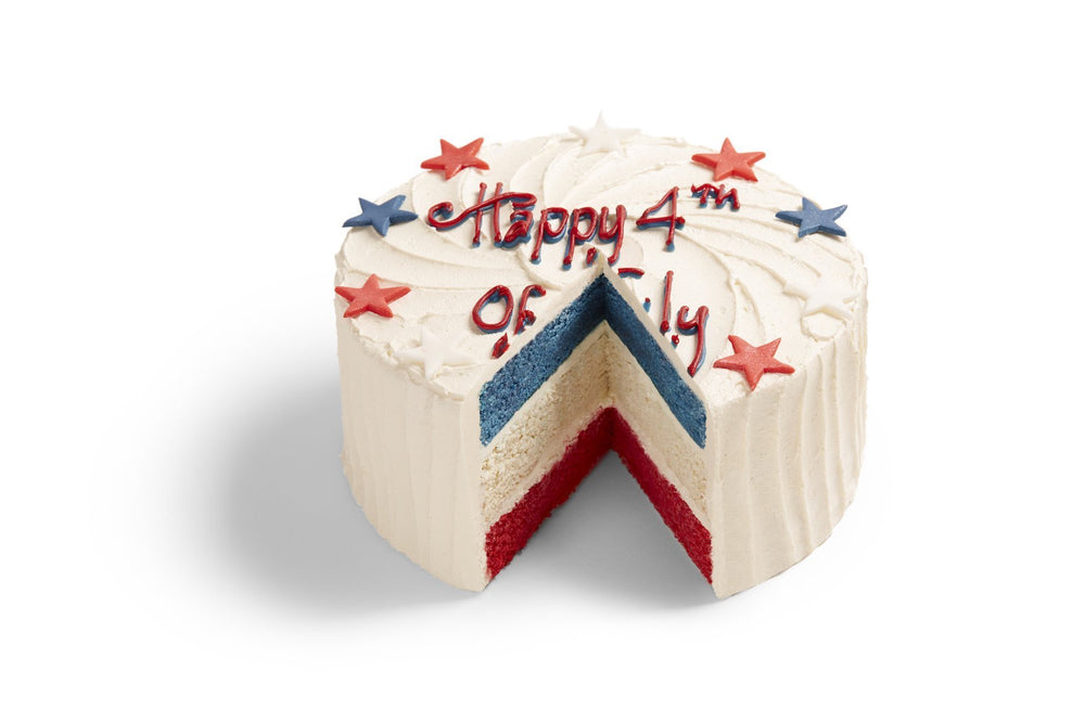4th July Vanilla Cake
