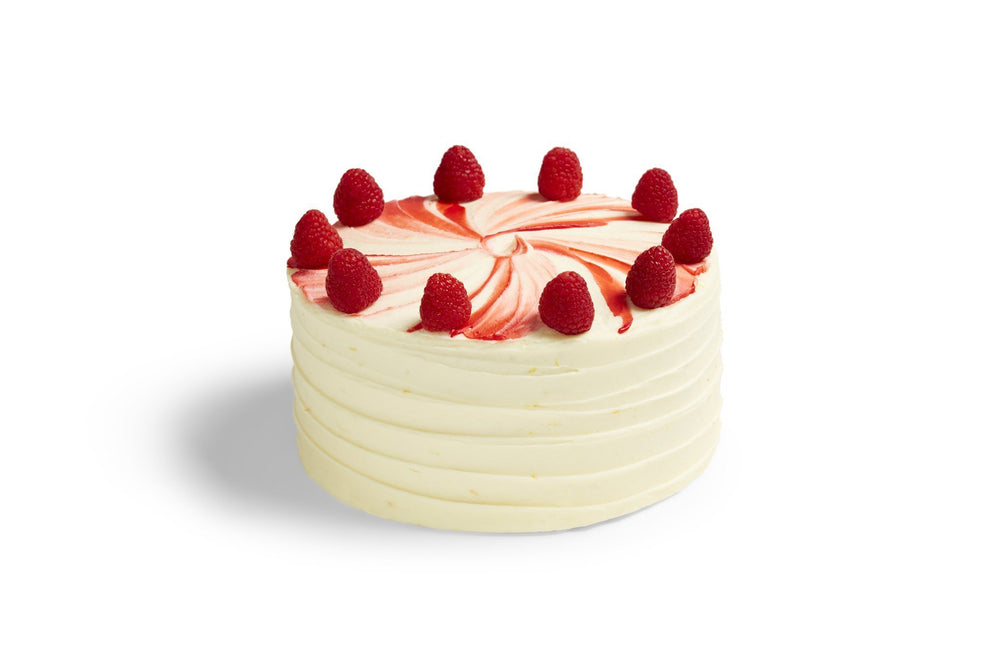 Lemon Raspberry Ripple Cake