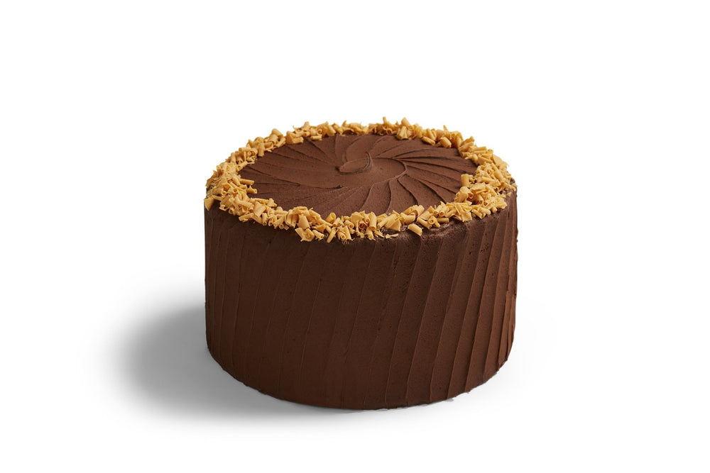 Mile High Chocolate Salted Caramel Cake
