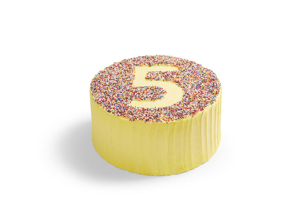 Chocolate Number Party Cake