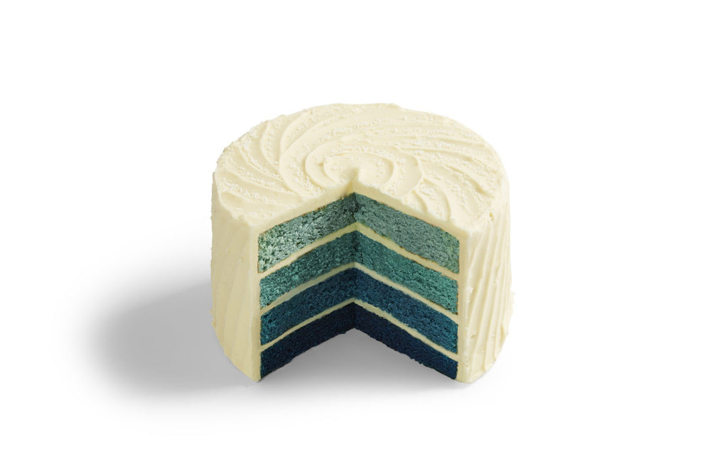 Blue Ombré Cake