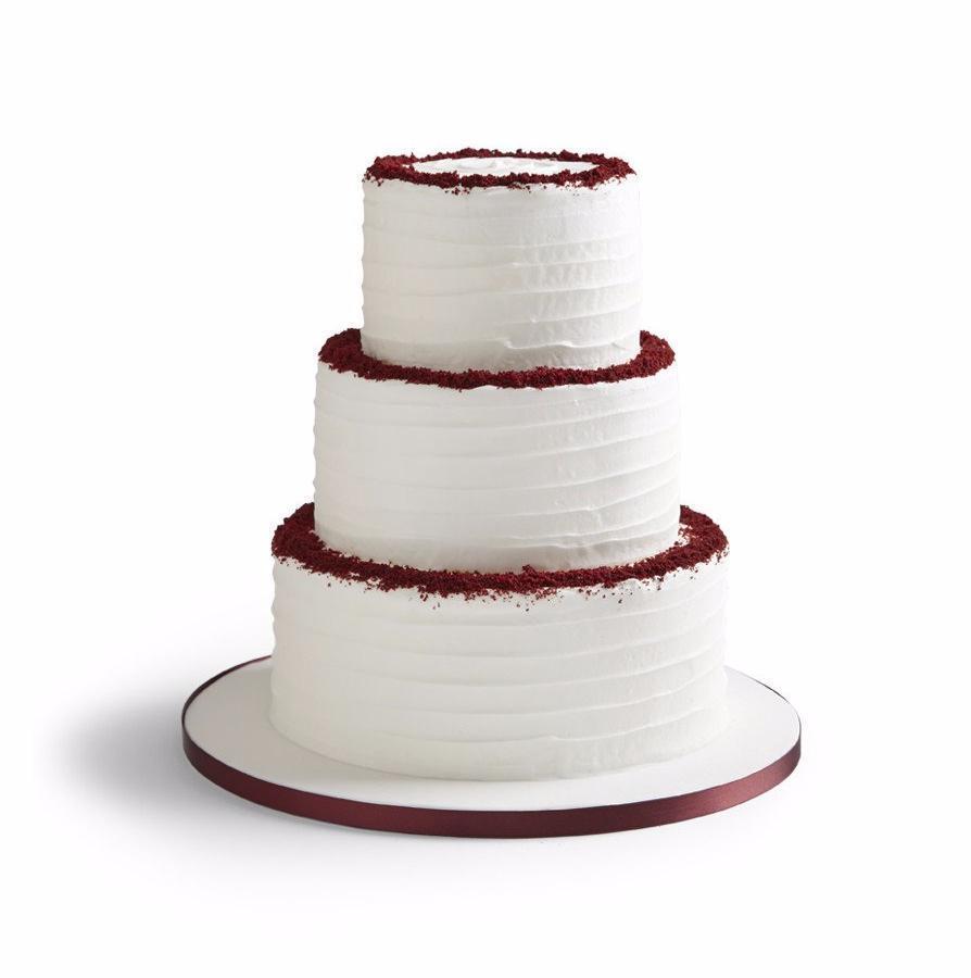Red Velvet Wedding Cake